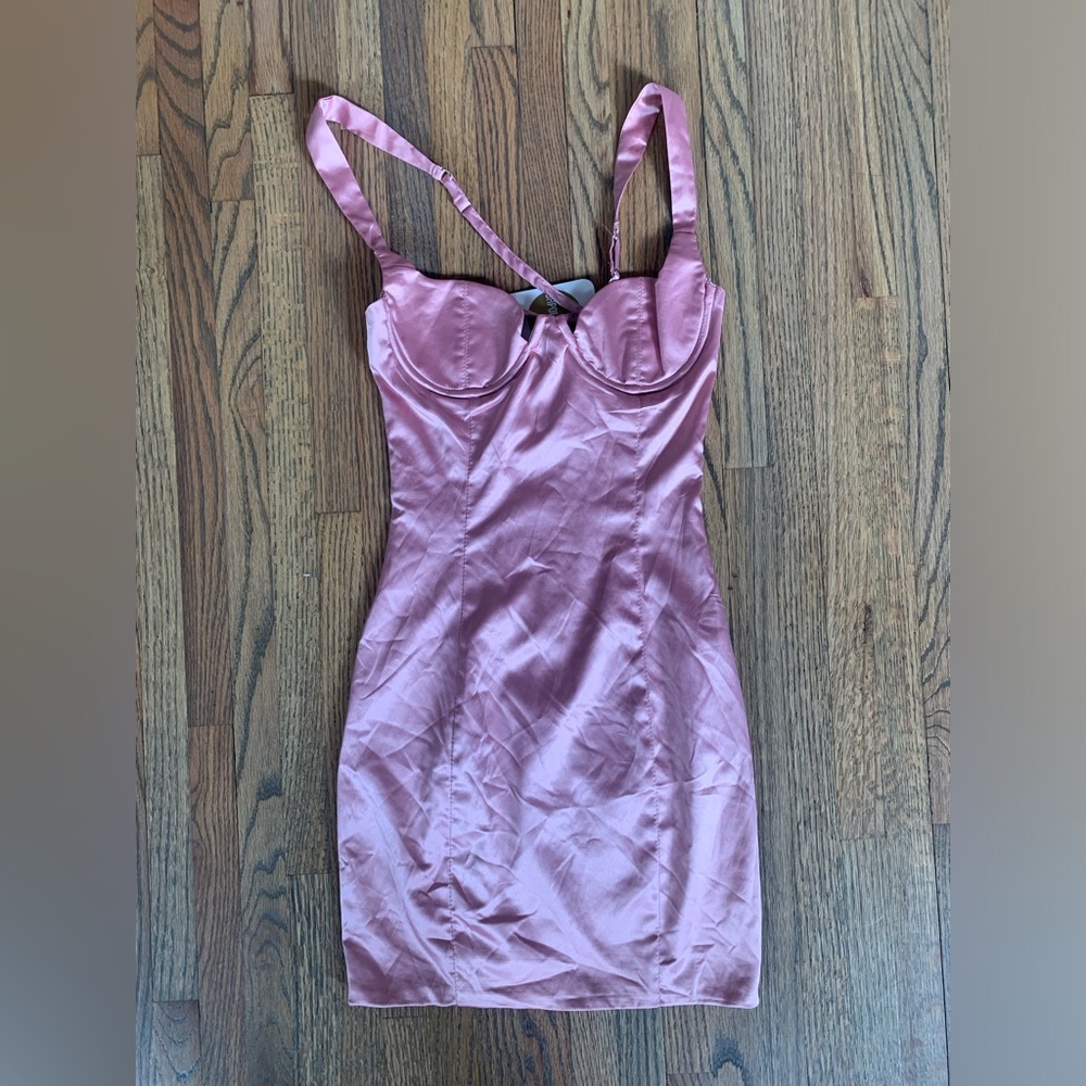 NWT Oh Polly blush pink mini dress